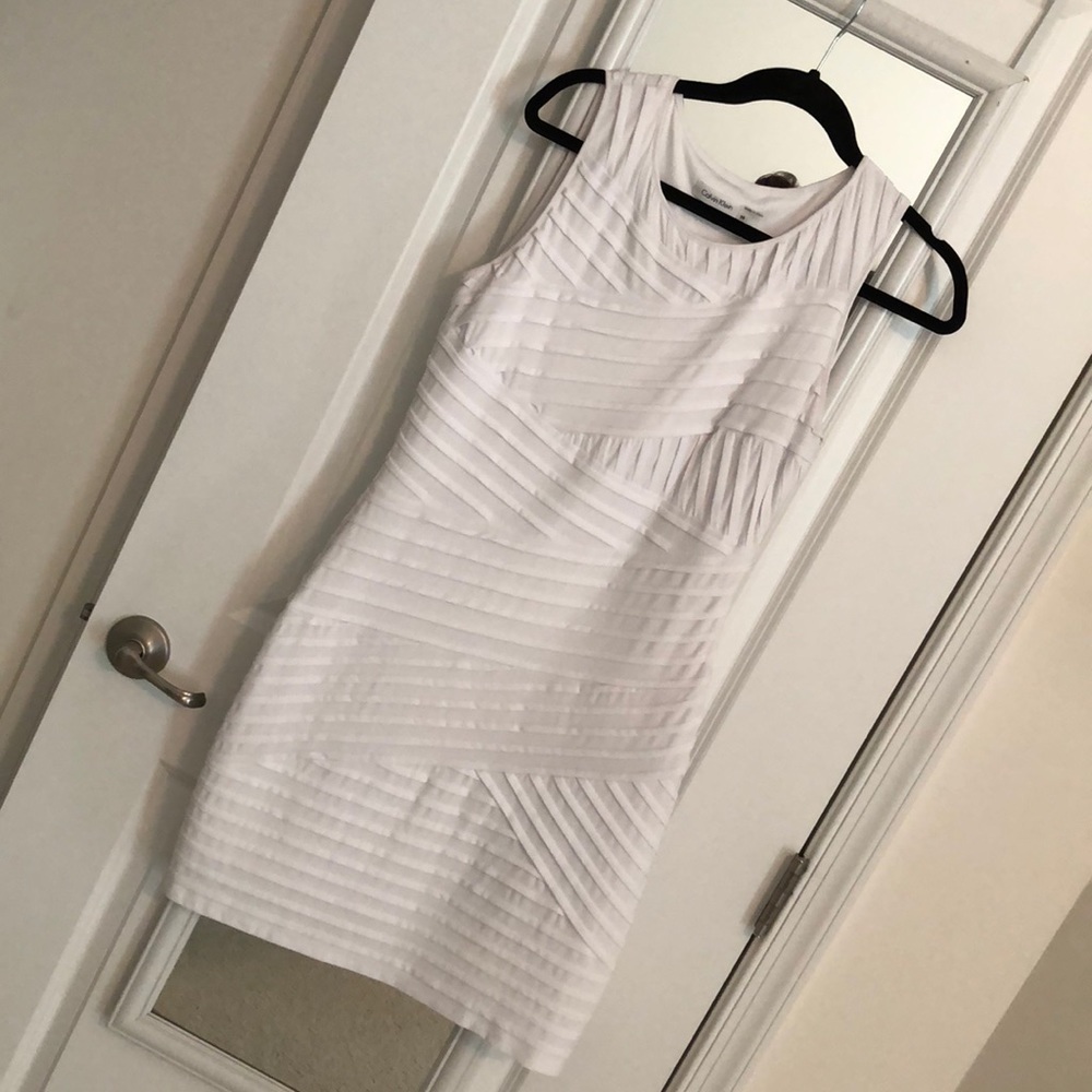 Calvin Klein White Summer Dress